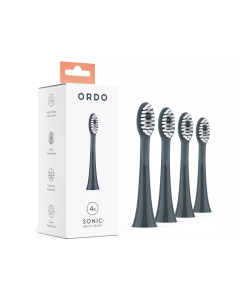 Ordo - Sonic  Charcoal Electric Brush Heads (4pk)