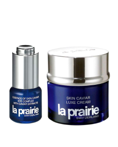 La Prairie 莱珀妮 鱼子精华系列套装(琼贵面霜50ml+眼部紧致啫喱15ml)