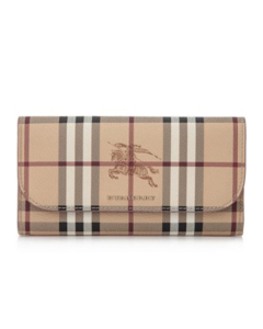 Burberry 巴宝莉Haymarket Harris Wallet in Light Elderberry
