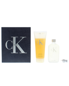 CK 	Calvin Klein 唯一香水 EDT 50ml + 沐浴露100ml套装