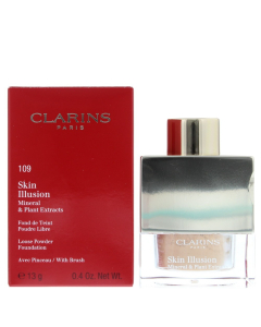 Clarins - Skin Illusion Mineral & Plant Extracts Powder Foundation #109 Wheat