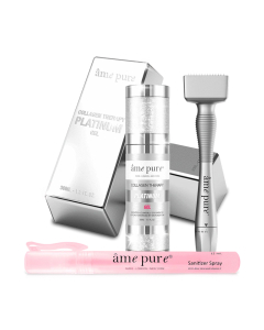 âme pure  可调节肌肤微型针仪器套装（胶原蛋白凝胶）