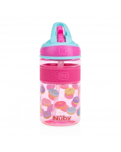 Nuby - Thirsty Kids Active Cup Mighty Swig 18m  Donuts (360ml)