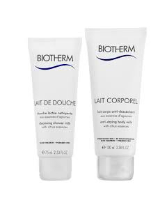 Biotherm  碧欧泉女士牛奶保湿沐浴身体乳礼盒套装