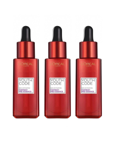 L'Oreal 欧莱雅(红瓶限定版）黑精华 青春密码酵素精华肌底液 3*30ml