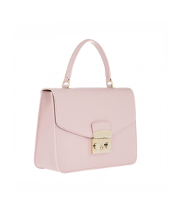 Furla 芙拉Metropols M Top Handle粉红色包包