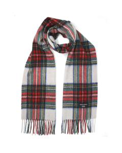 Gretna Green 羊绒围巾 - Dress Stewart Tartan