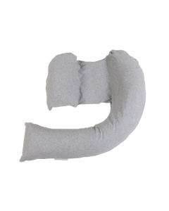 Dream Genii - Grey Marl Cotton Pillow