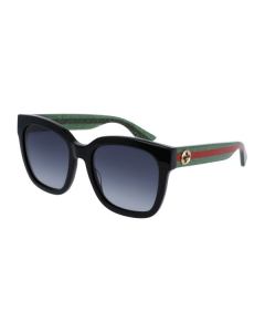 Gucci 古驰 男士太阳镜Black/Green/Grey GG0034SN 002