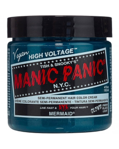 ManicPanic mp纯植物染发膏-美人鱼蓝 Mermaid Blue 118ml