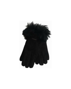 Hortons England  羊皮手套 黑色 Hortons England Elsfield Sheepskin Gloves - Black