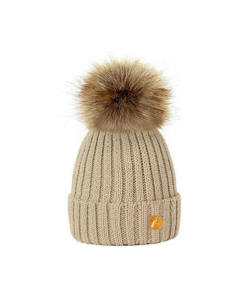 Hortons England  毛球帽 米黄色 Hortons England Meribel PomPom Hat - Beige