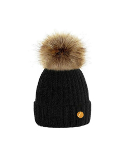 Hortons England  毛球帽 黑色 Hortons England Meribel PomPom Hat - Black 