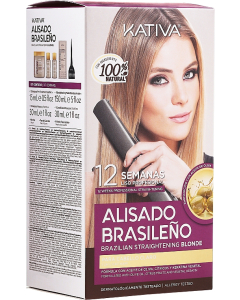 Kativa - Blonde Brazilian Straightening Kit 