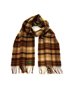  Glencroft  英伦 高级 100%羊毛 羊绒  米色 格子 围巾 Glencroft 100% Cashmere Premium Scarf - Yorkshire Dales (Beige)