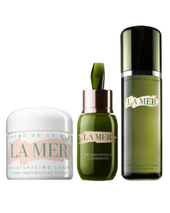 La Mer 海蓝之谜 热销组合套装(精华面霜60ml+精萃水150ml+精华露15ml)