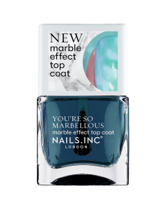 Nails Inc. - That's How I Roll Marble Effect Nail Polish (14ml)