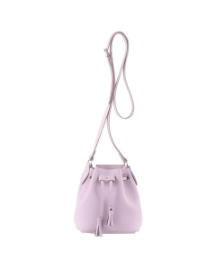 Grafea Leather Mini Bucket Bag - Lilac Blossom