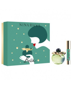 Nina Ricci 丽娜蕙姿 贝拉女士香水EDT80ml+口红2.5g 礼盒套装