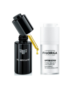 Filorga菲洛嘉  抗衰老修复精华油+360雕塑眼霜 套装（Tester装）