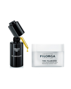 Filorga菲洛嘉  抗衰老修复精华油+焕龄时光眼霜套装（Tester装）