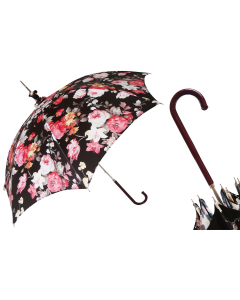 Pasotti 葩莎帝 鲜花伞面 复古手柄 晴雨两用花伞