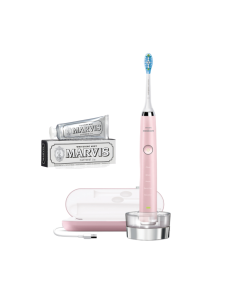 Philips 飞利浦钻石靓白电动牙刷HX9361/62（女神粉）+ Marvis玛尔斯美白牙膏 25ml