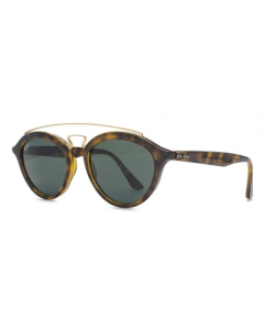 雷朋 盖茨比 I 双梁  金 反光  太阳镜    Ray-Ban 'Gatsby' Sunglasses - Tortoise  RB4256F 60925A