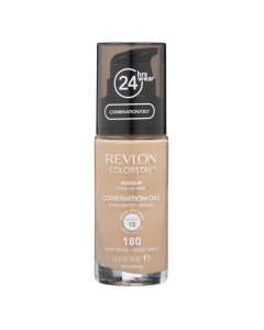 Revlon露华浓24h长效持久无瑕水润保湿遮瑕透白粉底液 干性皮肤适用 - 180. Sand Beige