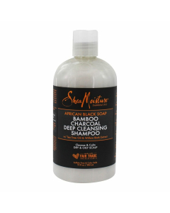 Shea Moisture - African Black Soap Bamboo Charcoal Shampoo (384ml)