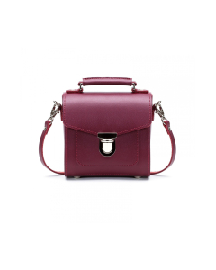 Zatchels Oxblood Leather Sugarcube