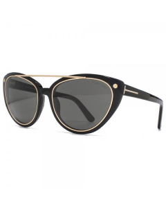 Tom Ford 'Edita' Sunglasses in Black