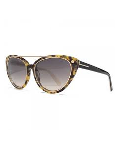 Tom Ford 'Edita' Sunglasses in Havana Print