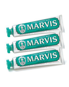 Marvis玛尔斯 绿色强效薄荷味牙膏 - 3*85ml