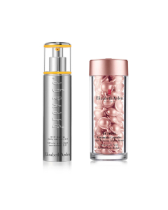 Elizabeth Arden 雅顿 橘灿精华2.0 50ml + 时空焕活夜间多效胶囊精华(粉胶) 60粒