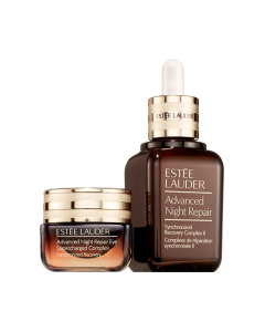 Estee Lauder雅诗兰黛小棕瓶套装（肌透精华露50ml+小棕瓶精华眼霜15ml）