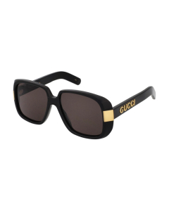 Gucci 古驰 女士太阳镜黑色/灰色 GG0318S-005