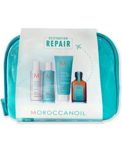 Moroccanoil 摩洛哥油  旅行套装（洗发乳70ml+护发乳70ml+发膜75ml+精油25ml）