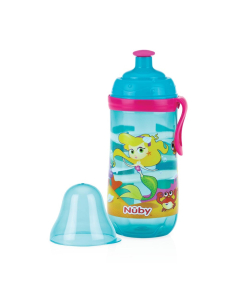 Nuby 努比 儿童防漏拔口水杯 Mermaid - 360ml