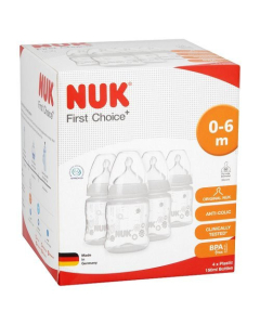 NUK 德国硅胶奶瓶 4*150ml