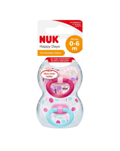 NUK 天才系列硅胶安抚奶嘴蝴蝶1号(0-6个月)