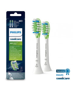 Philips飞利浦 Sonicare W3 白色替换刷头HX9062/17 - 2支装