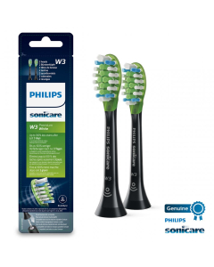 Philips飞利浦 Sonicare W3 黑色替换刷头HX9062/33 - 2支装