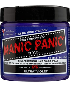 ManicPanic mp染发膏- 电光紫 Ultra Violet Purple (118ml)