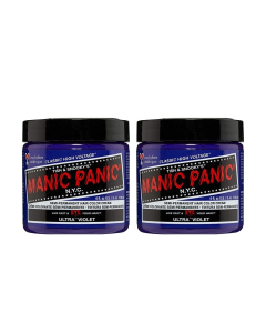 	ManicPanic mp染发膏- 电光紫 Ultra Violet Purple (2x118ml)