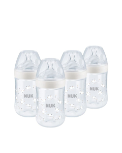Nuk Nature Sense Baby Bottle Set - 4 pack