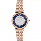 Emporio Armani 阿玛尼 时尚轻奢玫瑰金满天星女表 AR11423