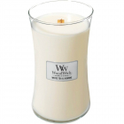 WoodWick 香薰蜡烛大号 白茶和茉莉花 609g