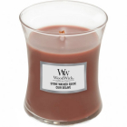 WoodWick 香薰蜡烛中号 Stone Washed Suede