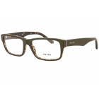 普拉达 Prada 眼镜框 - Green/Tortoiseshell - Size 53
